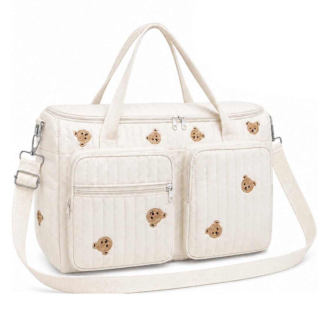 Grosse Wickeltasche Mommy Bag: geruchsfrei - Einsatz mit 0-3J Baby | sofort verwendbar - Babytasche