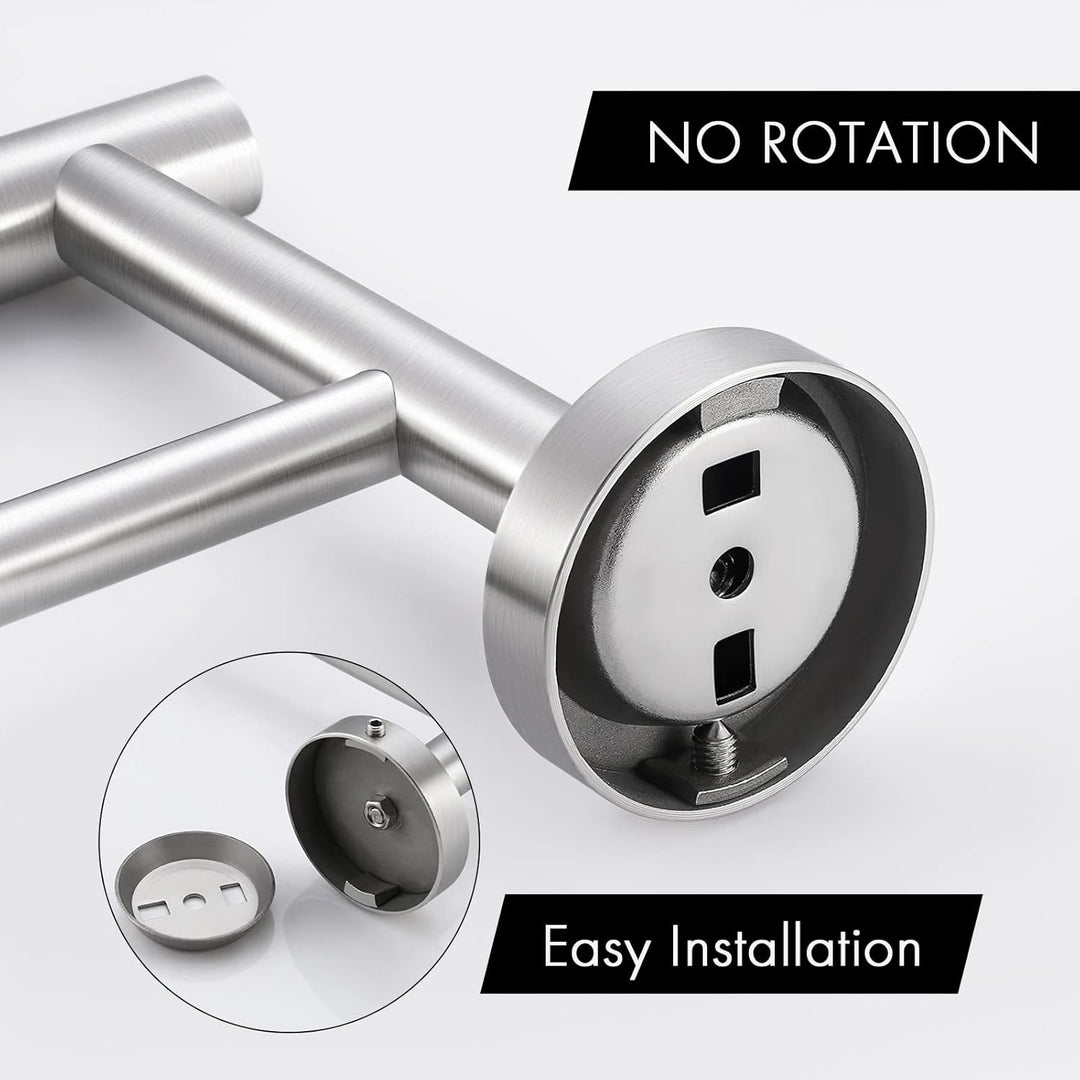 KES Handtuchhalter Doppel Handtuchstange Bad Badetuchhalter Handtuch Halter SUS304 Edelstahl Handtuc