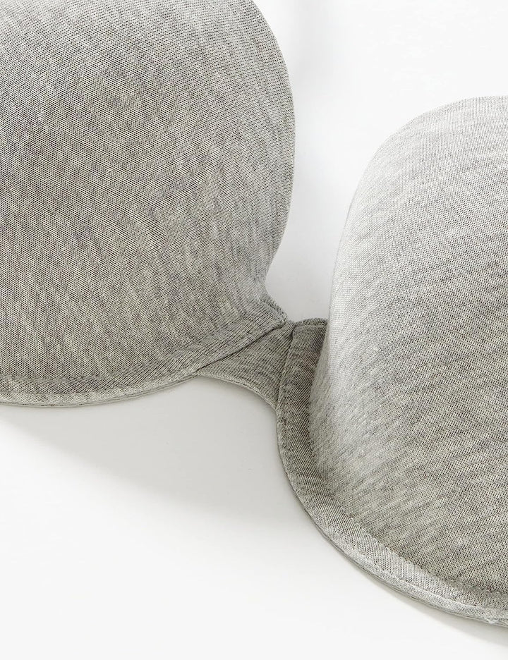 Calvin Klein Damen Demi-Cups BH Lightly Lined Leicht gefüttert 70B Grau (Grey Heather), 70B Grau (Gr