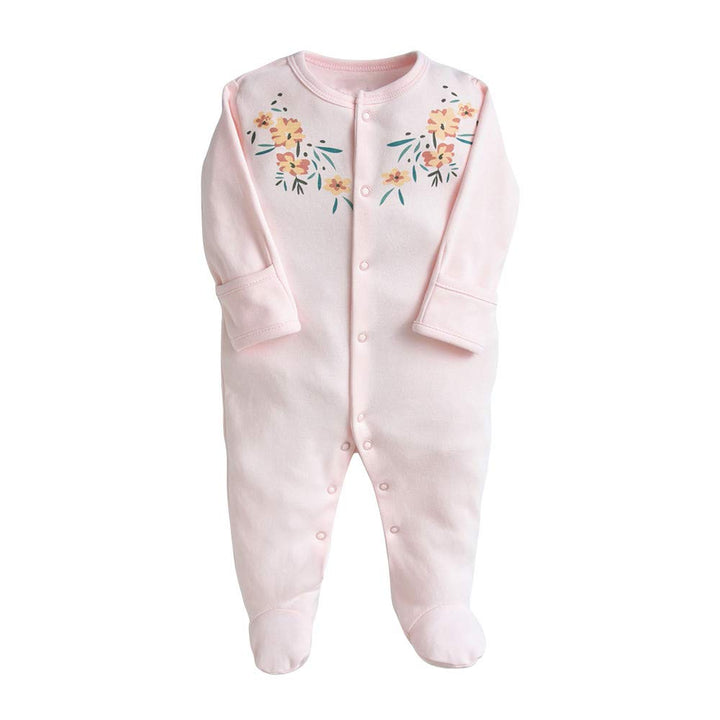 Minizone Baby Schlafanzug Pack of 3, Strampler Langarm Pyjamas Schlafstrampler 3-6 Monate 3-6 Monate