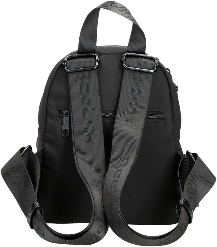 Reebok Damen Elsie Gepäck- Kuriertasche Mochila Schwarz, Mochila Schwarz