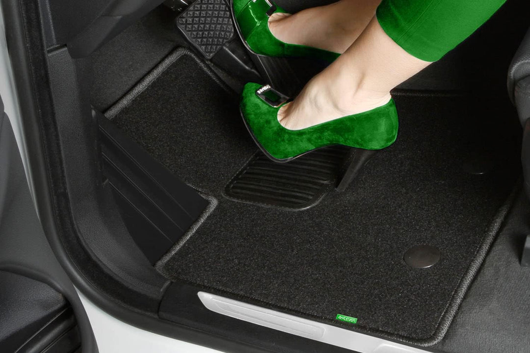 Klever Premium Universell Teppich Fussmatten Schwarz Automatten