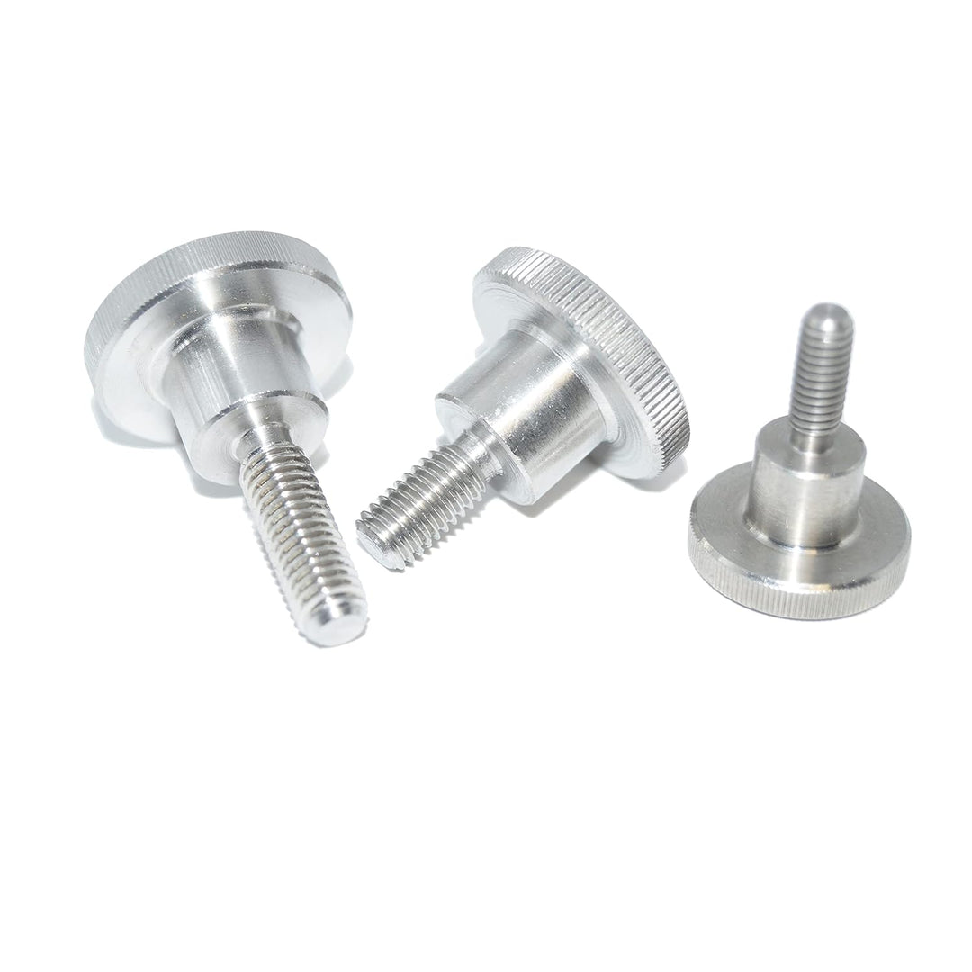 Rändelschrauben M8X20 10 Stück Stellschrauben DIN 464 A1 Edelstahl (1.4305) rostfrei, VA Niro, hohe