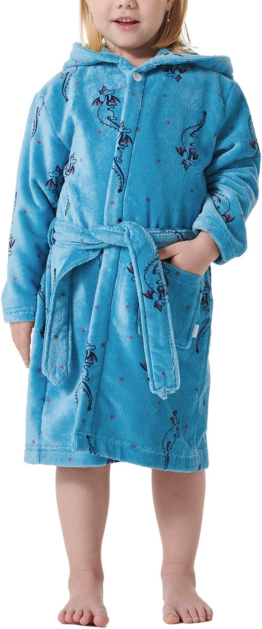 Schiesser Mädchen Bademantel - Velour - Grösse 92 bis 140 aquarium_181831 92, aquarium_181831 92
