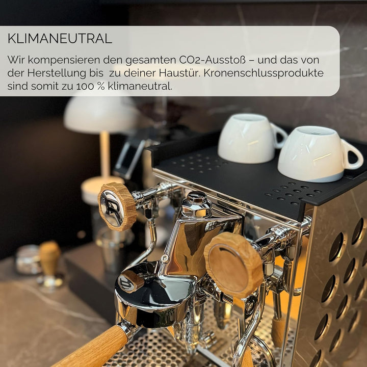 Barista - Made in Germany Schutzmatte | ECM Mechanika VI Slim | Massanfertigung aus veganem Leder |