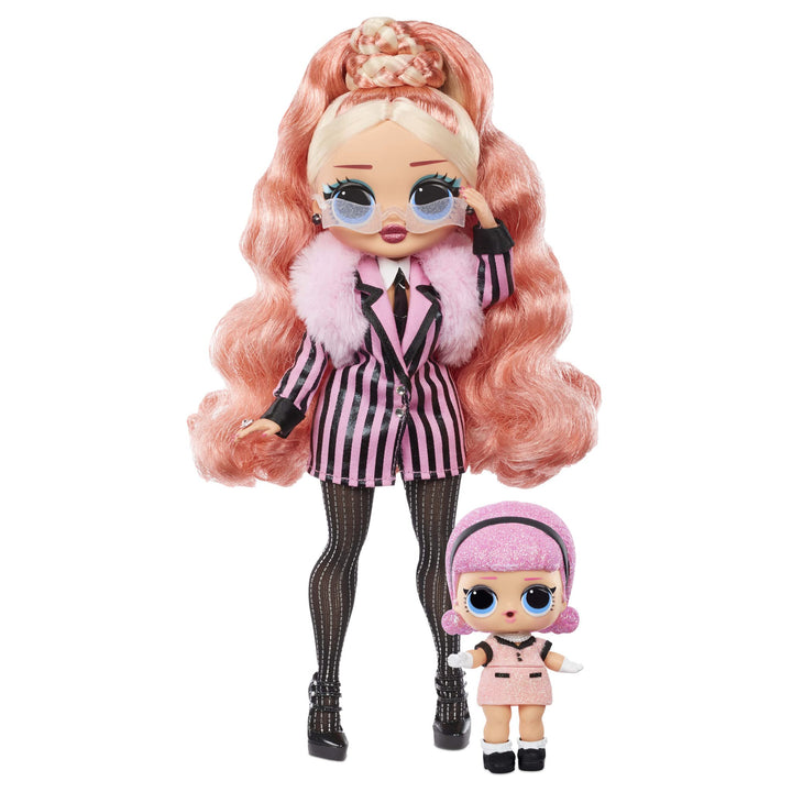 LOL Surprise OMG Winter Chill Big Wig Modepuppe und Madame Queen Puppe mit 25 Überraschungen Big Wig