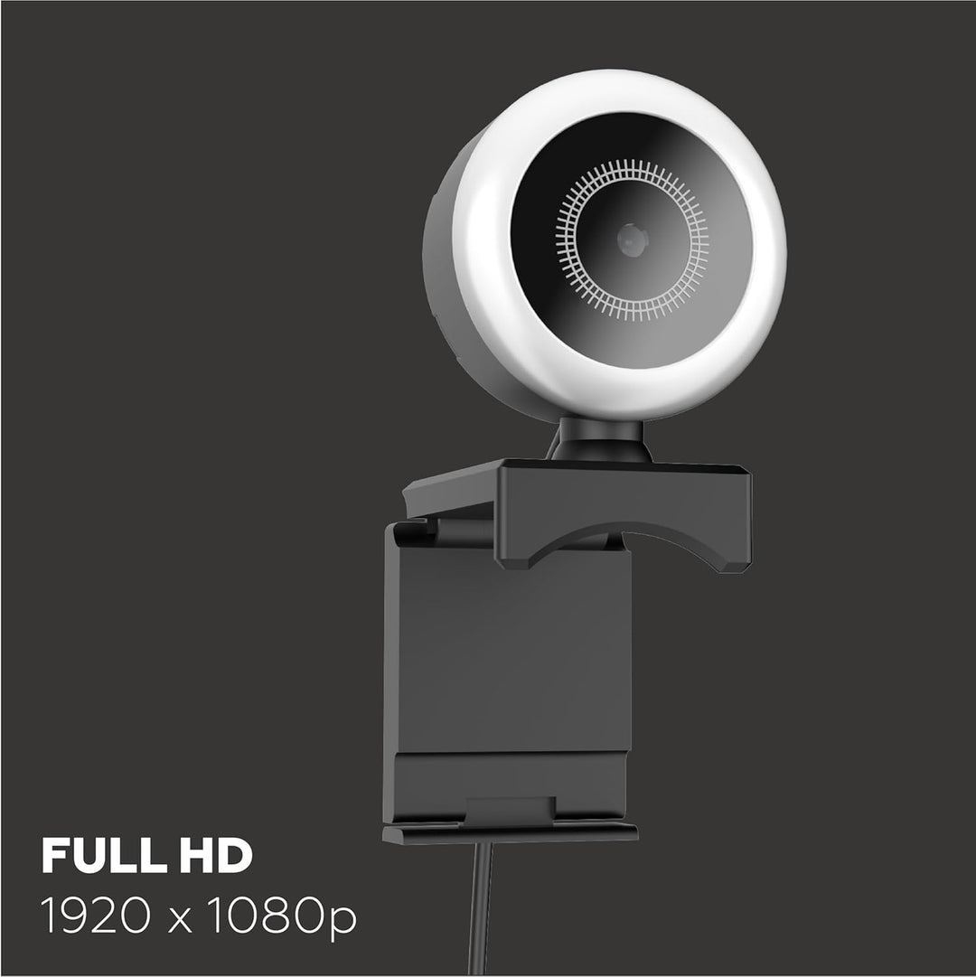 Mobility Lab - ML301310 - kabelgebundene USB-Webcam - Full HD, Keine Universalschraube, integriertes