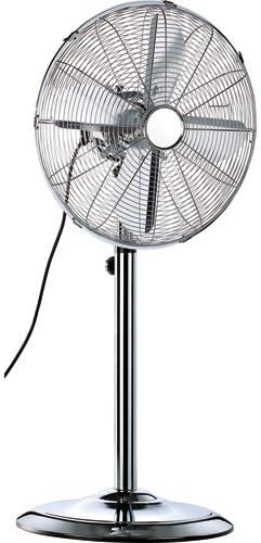 Sichler Haushaltsgeräte Standventilator Metall: Vollmetall-Standventilator VT-344.S, 40 cm, 50 Watt