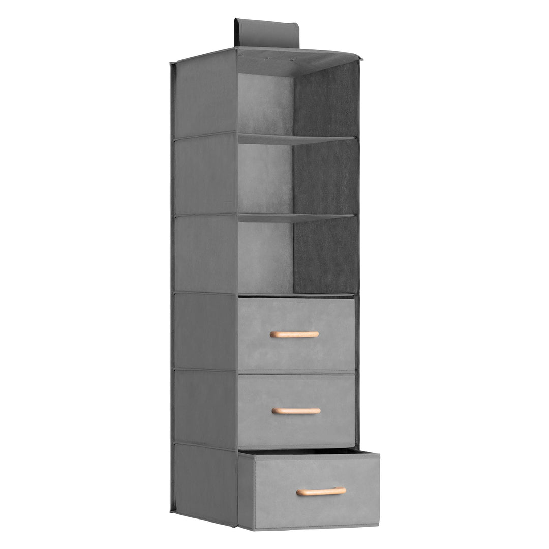 Navaris Hanging Shelf with Drawer