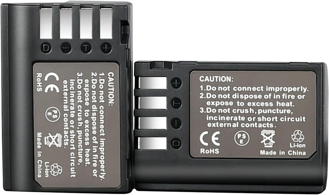 DSTE (2 Stück) Ersatz Batterie Akku Kompatibel für Panasonic DMW-BLK22 Sigma BP-61 Batterie,DC-S5 DC
