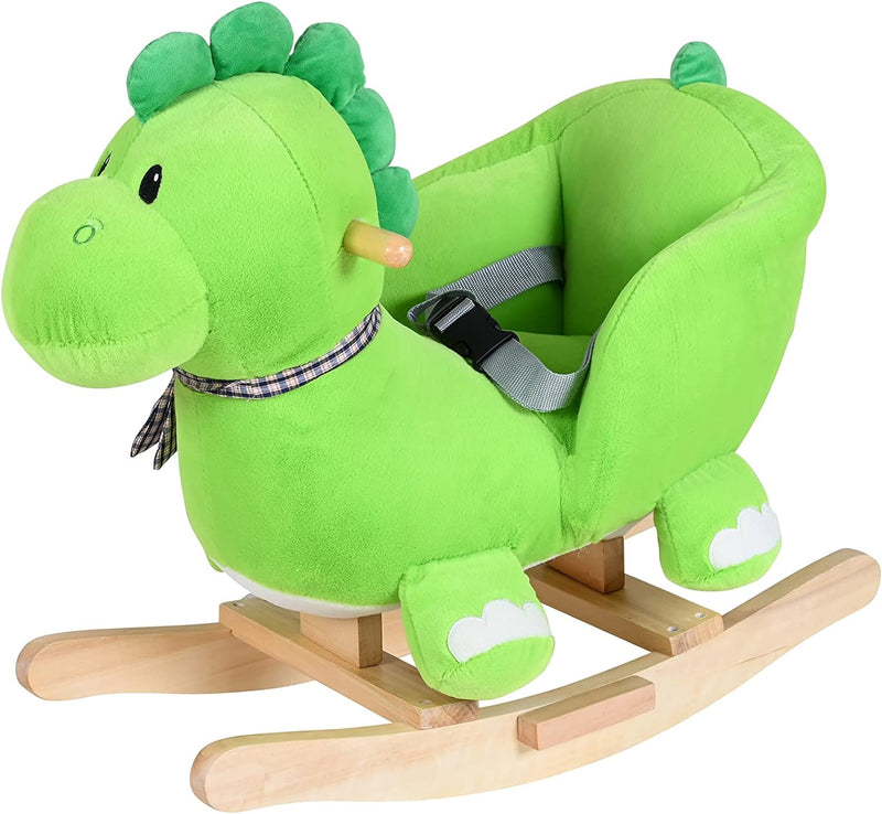 KNORRTOYS.COM 40620 Schaukeltier Dinosaurier, grün