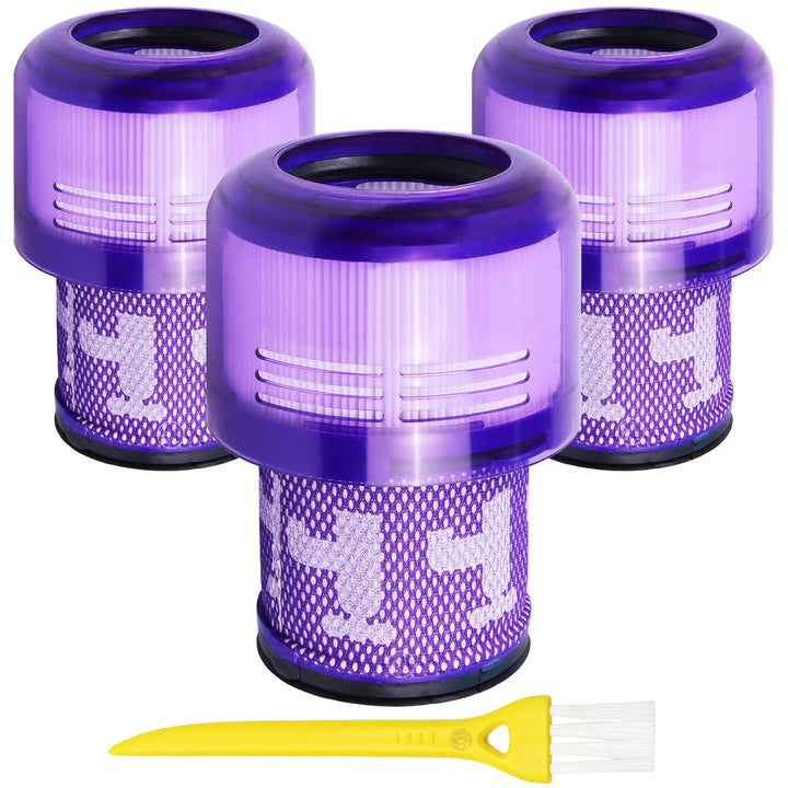 PRIMEBAG - 3 Stück Filter kompatibel mit Dyson V11 V15 SV14 SV17 SV22 Akkusauger - Ersatzfilter für