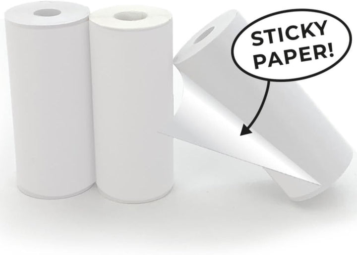 Hoppstar Modell Hoppstar Nachfüllpapier, 3 Rollen selbstklebendes Papier