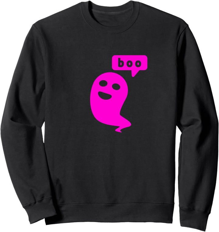 Smiling Happy Ghost of Dumb Days Sweatshirt