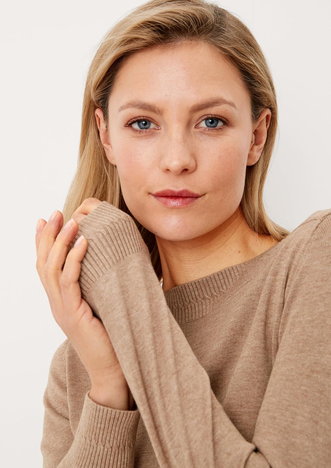s.Oliver Pullover aus Viskose und Baumwolle 32 83w0 Braun, 32 83w0 Braun