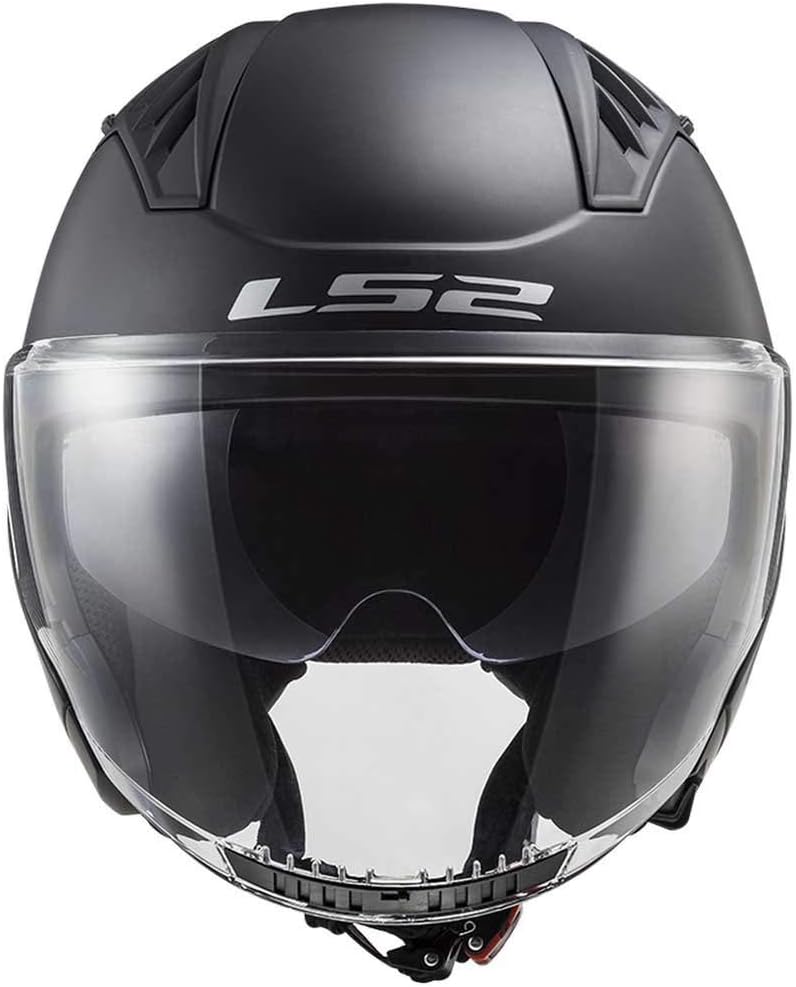 LS2, jethelm Copter, Schwarzmat, XXL XXL Schwarzmat, XXL Schwarzmat