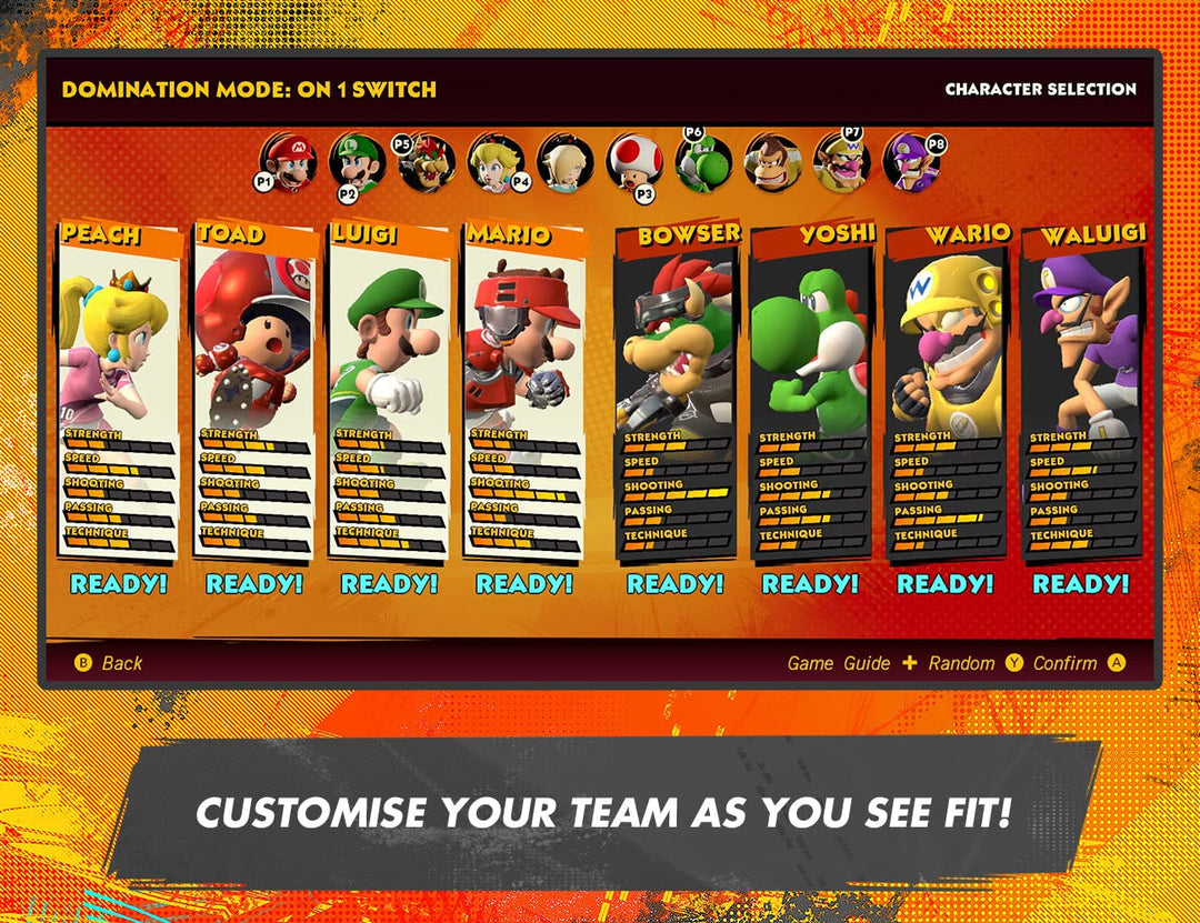 Nintendo Mario Strikers: Battle League Standard Anglais Nintendo Switch