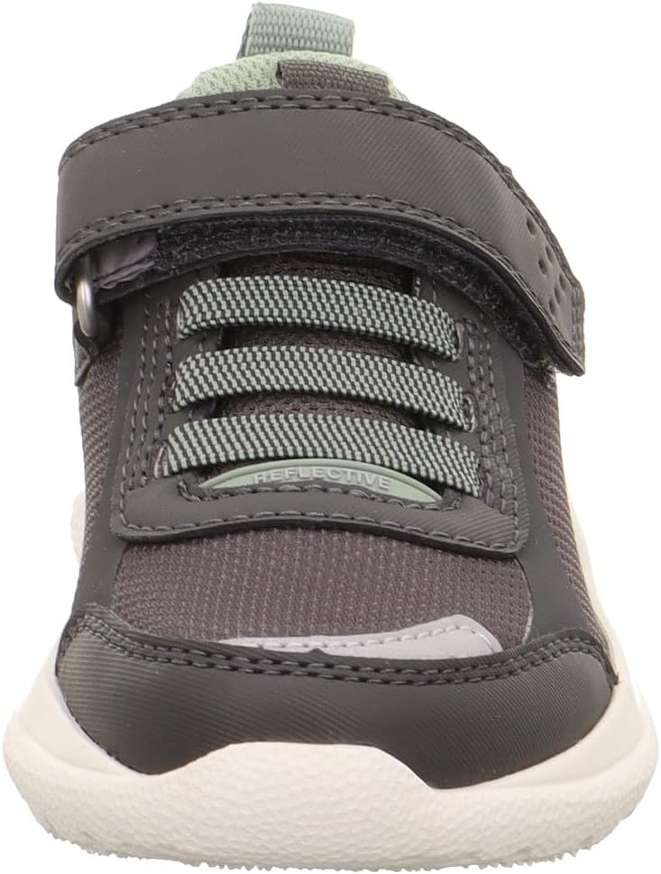 Superfit Mädchen RushSneaker 30 EU Grau Hellgrün 2000, 30 EU Grau Hellgrün 2000