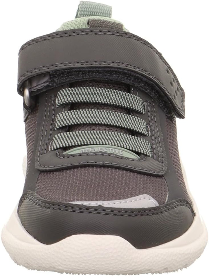 Superfit Mädchen RushSneaker 30 EU Grau Hellgrün 2000, 30 EU Grau Hellgrün 2000