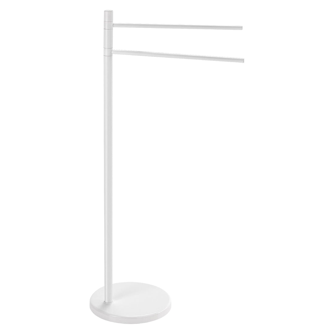 Gedy Mammolo Handtuchhalter, Aluminium, Weiss, 35 x 21 x 89 cm