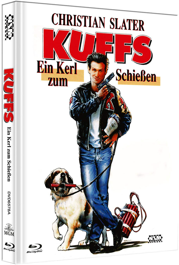 Kuffs - Ein Kerl zum Schiessen [Blu-Ray+DVD] - uncut - limitiertes Mediabook Cover A, Blu-ray