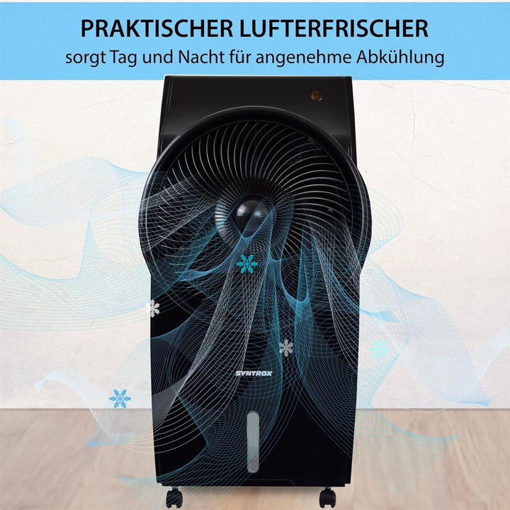 Syntrox Verdunstungskühler Wasser gekühlt Blowy | Ventilator | Wasserkühler, Ventilator mit Luftbefe