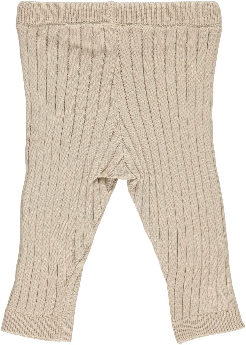 müsli Baby-Jungen Knit Rib Casual Pants 68 Feather, 68 Feather