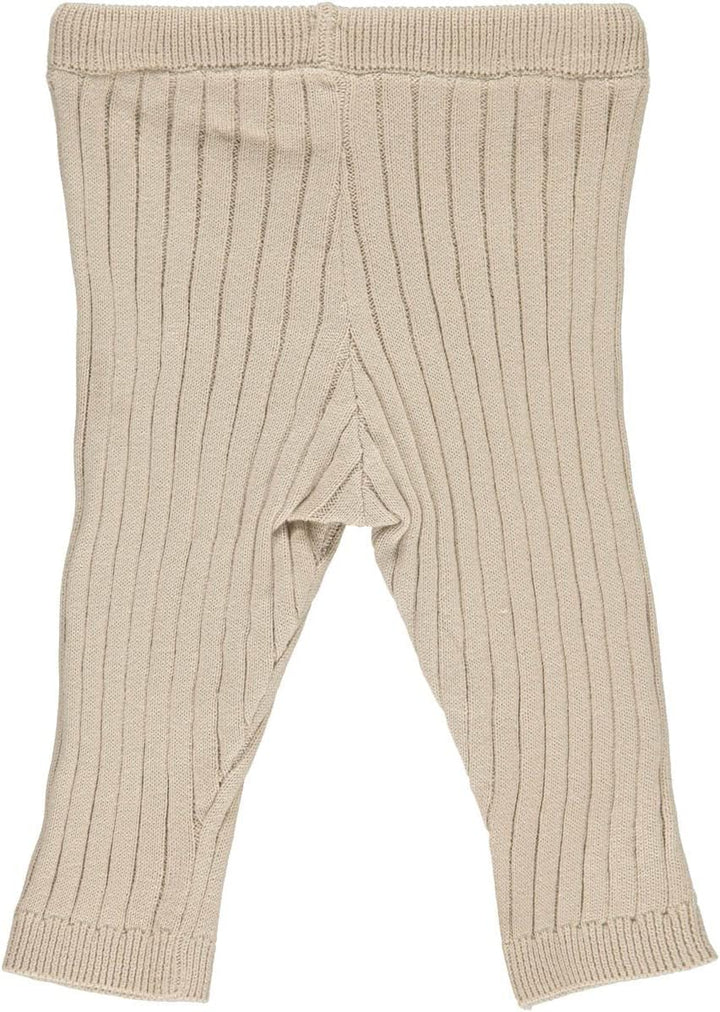müsli Baby-Jungen Knit Rib Casual Pants 68 Feather, 68 Feather