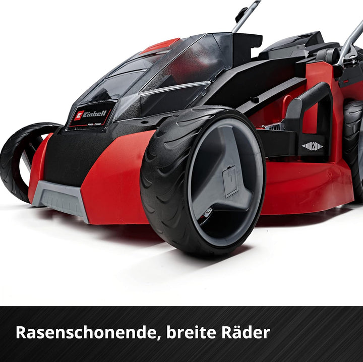 Einhell Akku-Rasenmäher GE-CM 43 Li M Kit Power X-Change (36V, 43 cm Schnittbreite, bis 600 m², Brus