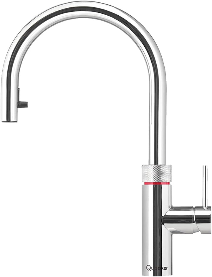 Quooker COMBI+ & CUBE | Flex CHR (verchromt glänzend) inkl. Cube-Filter