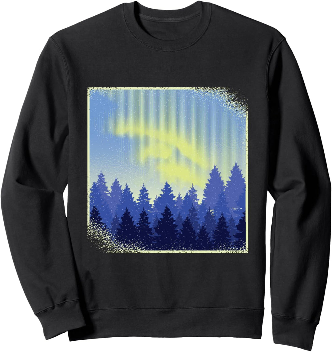 Polar Lichter Nordlichter Sweatshirt
