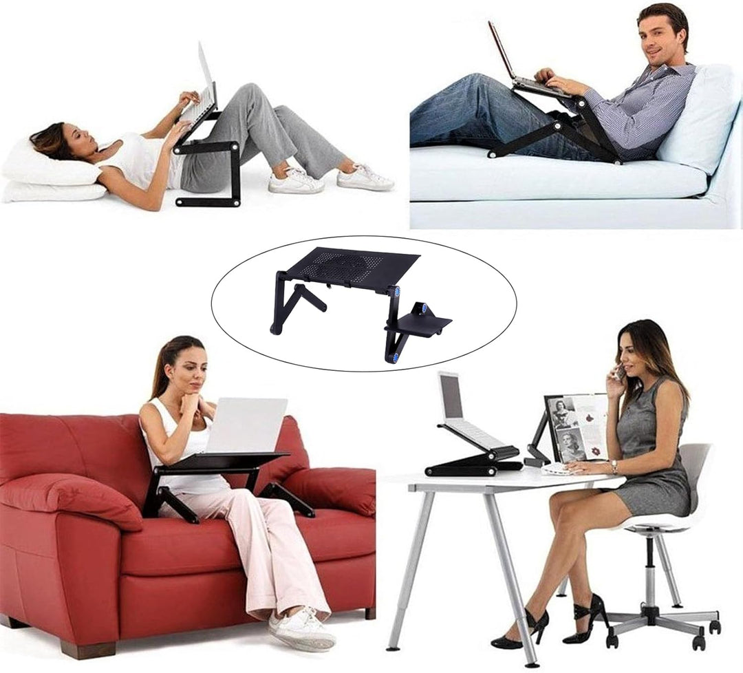 Generisch Bett-Laptop-Tisch, Laptop-Betttablett - Verstellbarer Laptop-Ständer mit Computerablage |