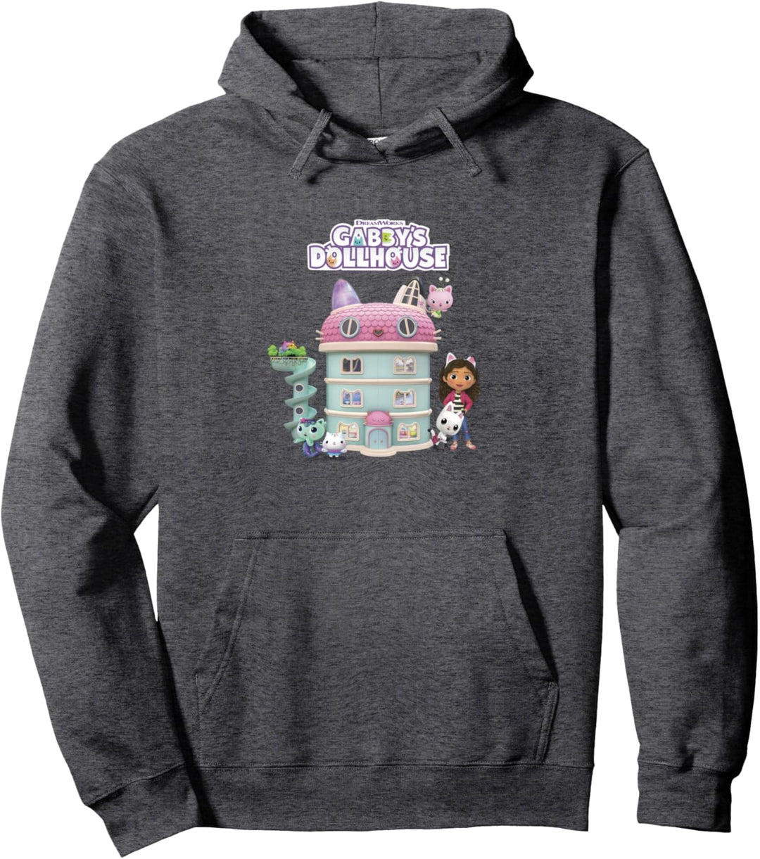 Gabby's Dollhouse Group Logo Pullover Hoodie