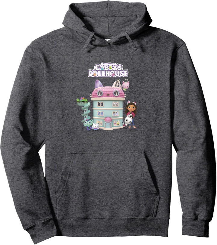 Gabby's Dollhouse Group Logo Pullover Hoodie