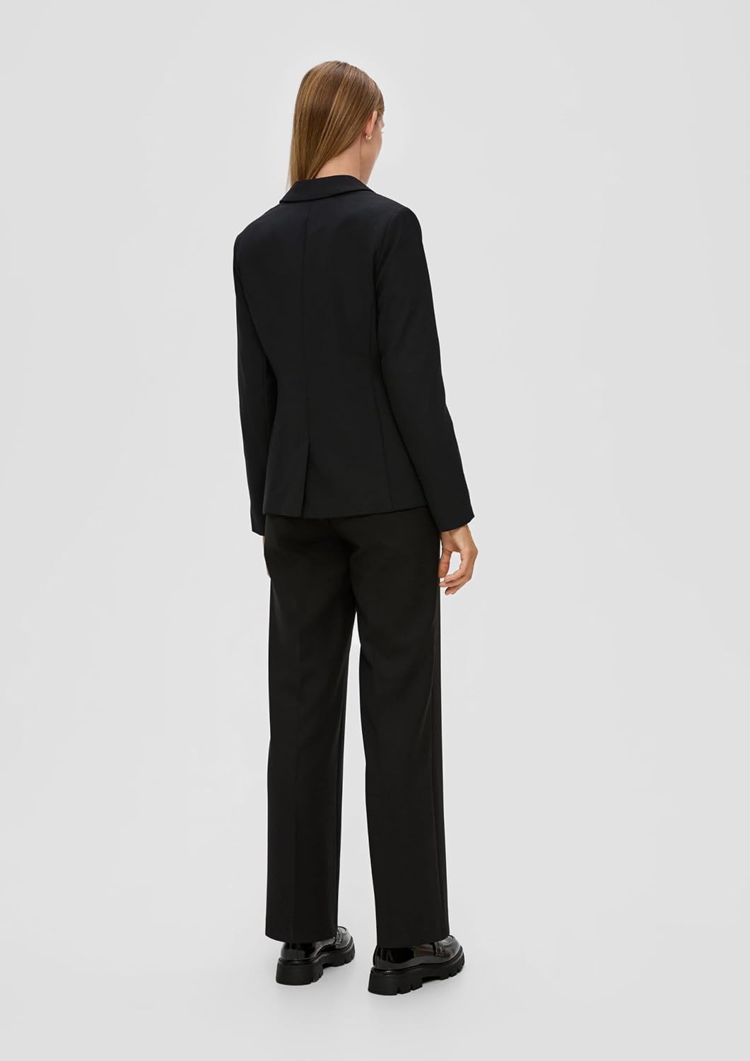 s.Oliver Blazer aus Viskosemix 36 9999_schwarz, 36 9999_schwarz