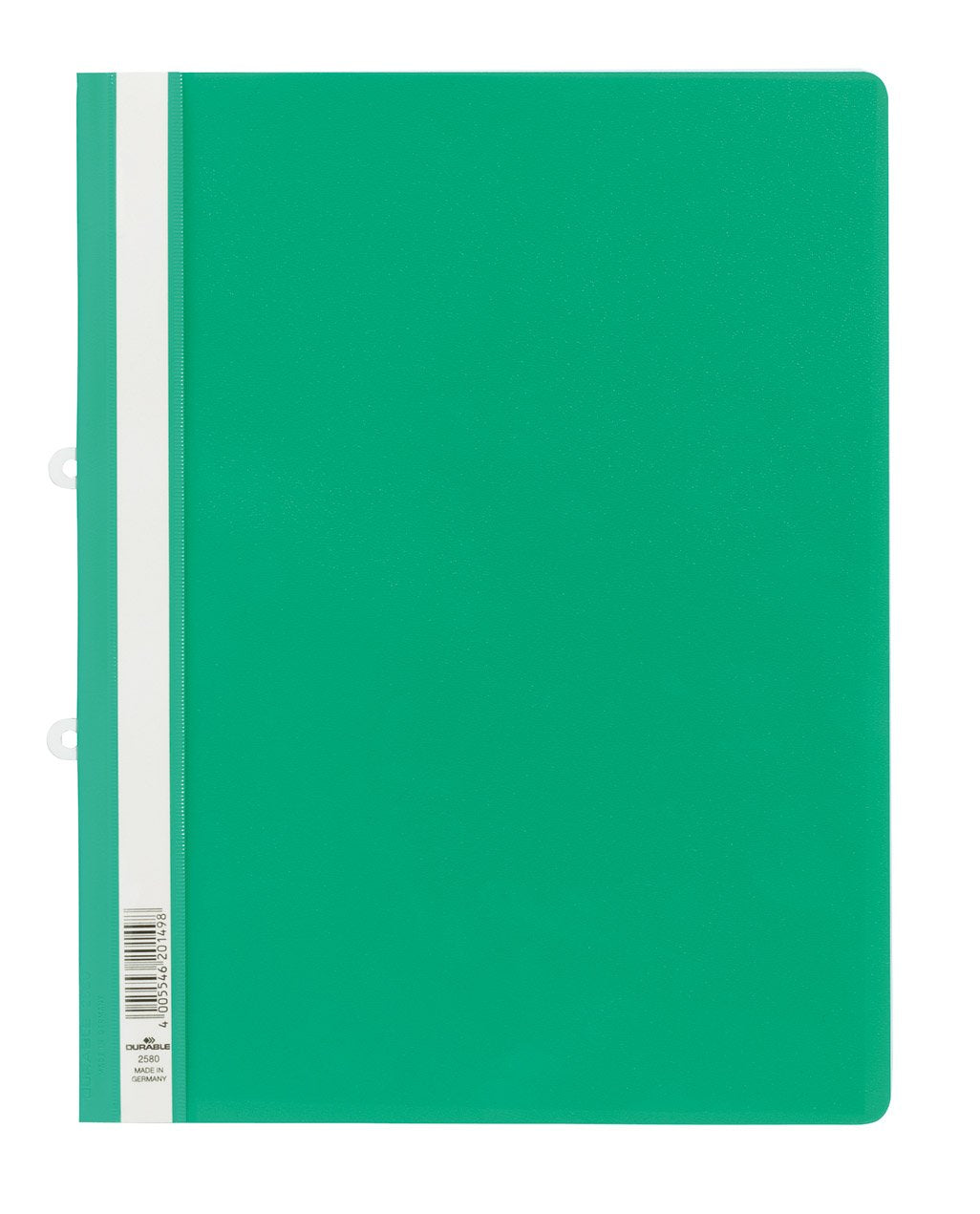 Durable Sichthefter mit Abheftschieber, überbreit, grün, 25er Packung, 258005, grün