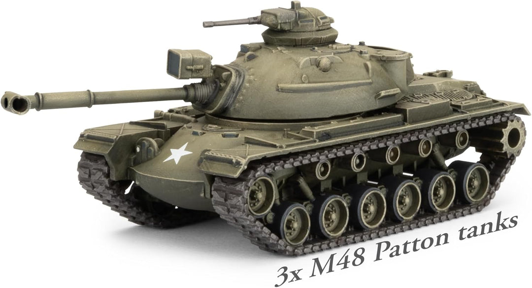 Gale Force Nine - Clash of Steel - M48 Medium Tank Platoon
