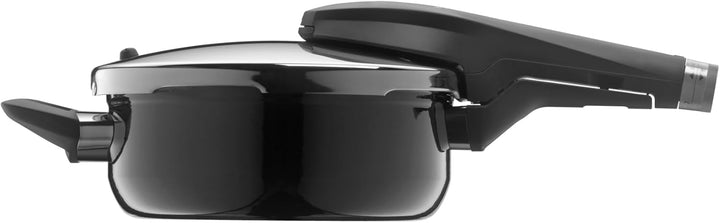 WMF Perfect Premium Fusiontec Schnellkochtopf Induktion, Dampfkochtopf 3l, High-Tech Keramik, 2 Koch
