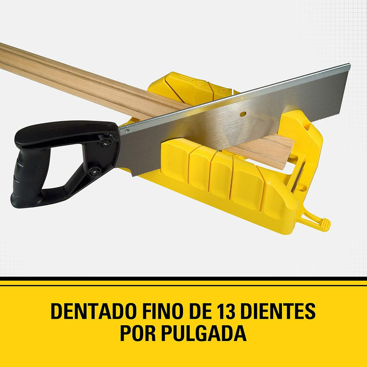 Stanley Gehrungsbox für 19-800 Sägen, mit 30,5 cm Rücksäge, 1 Stück