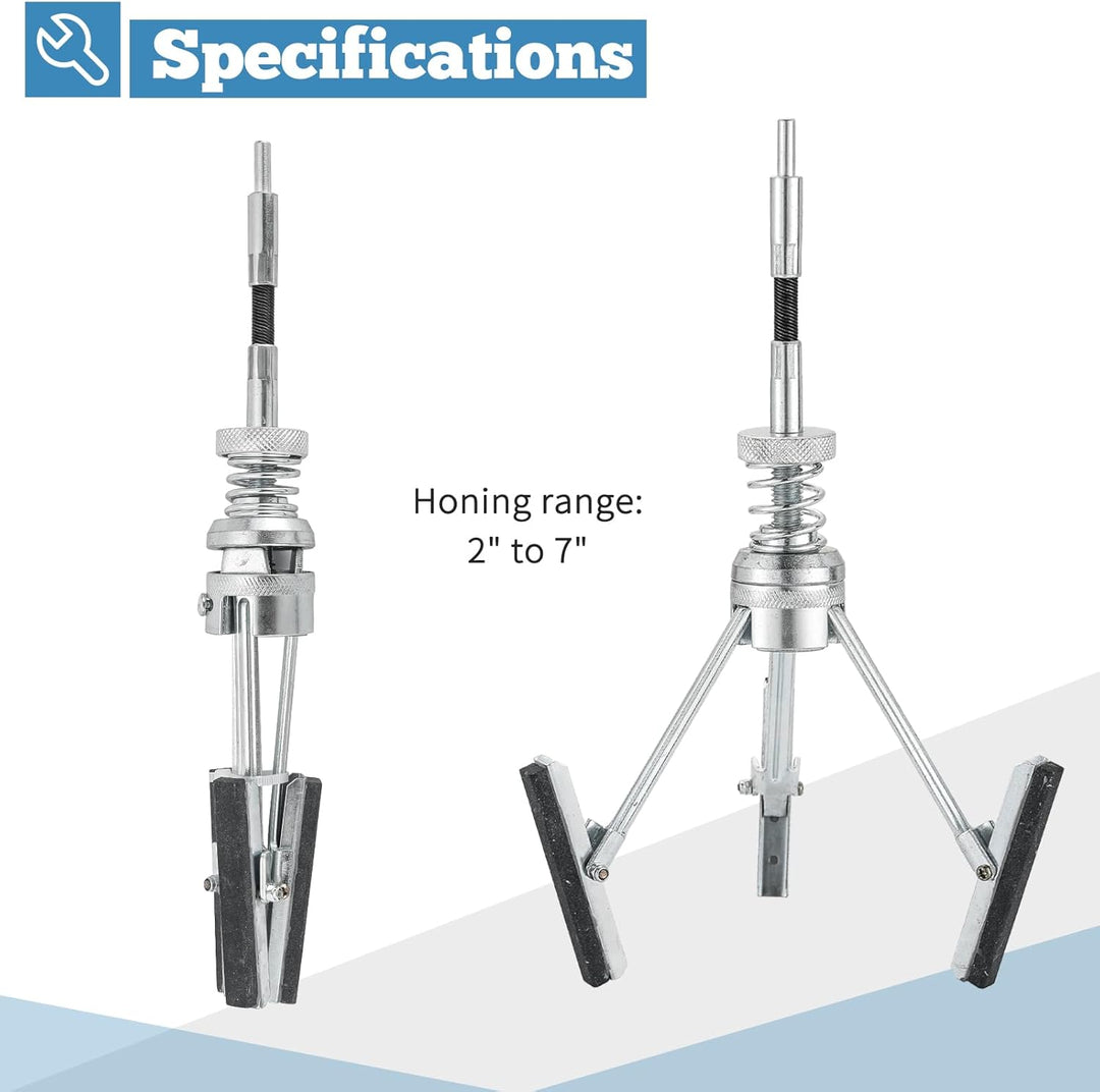 ATPEAM 3-Zoll Zylinder Honwerkzeug, Ø 41-172mm Zylinder Honwerkzeug
