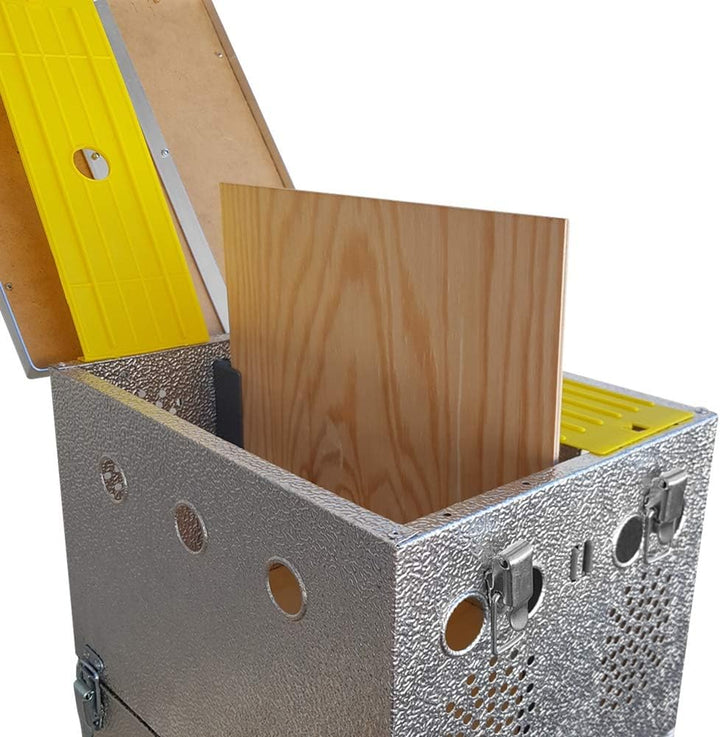 Aluminium Transportkorb 4 Abteilungen