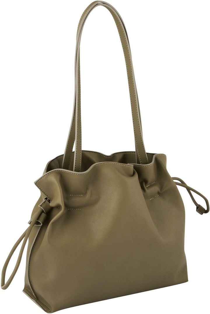 TOM TAILOR Damen Seda Shopper, 30x12x28 Sage, Sage