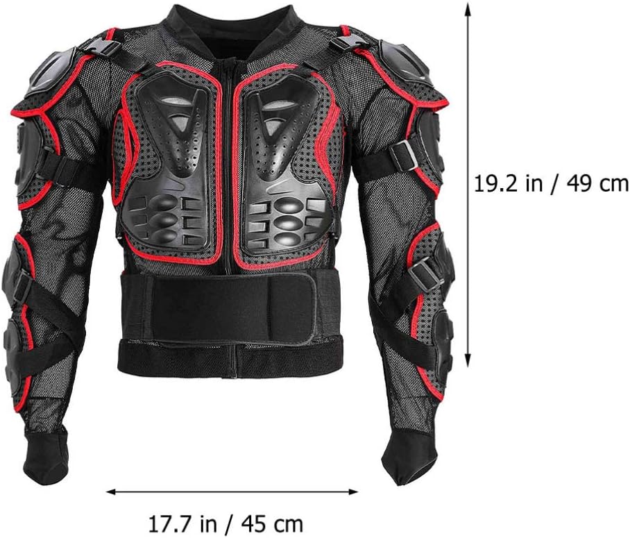 BESPORTBLE Motorrad Ganzkörperpanzer Jacke Antikollision Sporthemden Motocross Motos Protector für O