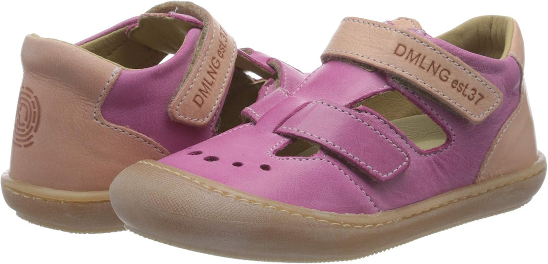 Däumling Sven Mädchen Sneaker 22 EU Schmal Chalk Ciclamino, 22 EU Schmal Chalk Ciclamino