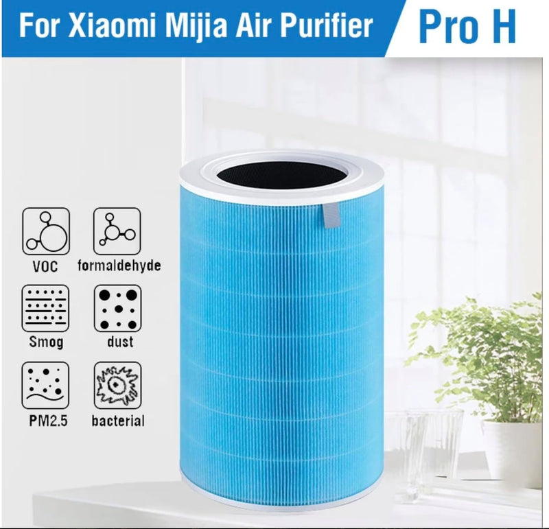 Ersatz HEPA Filter Luftreinigerfilter mit RFID für Xiaomi Mi Mijia Pro H (Blau – Entfernung von Part