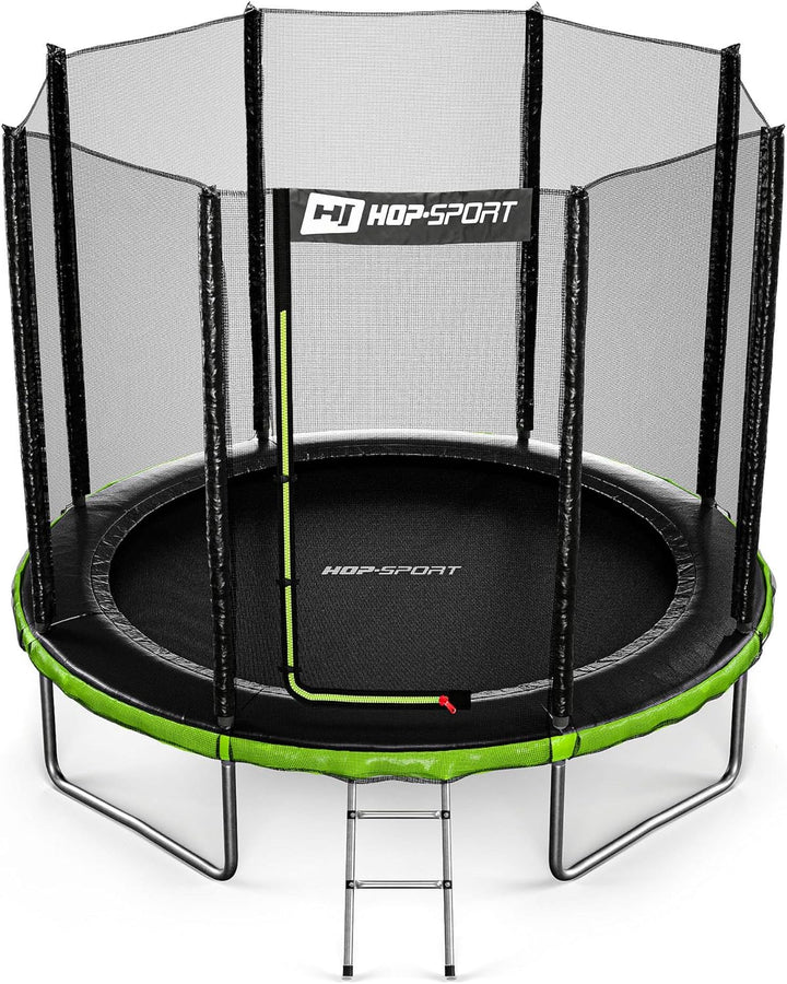 Hop-Sport Trampolin Outdoor - Ø 244/305/366/427/488 cm - Trampolin mit aussenliegenden Sicherheitsne