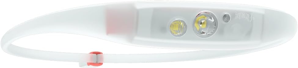 Knog Quokka Run 150 Stirnlampe Transparent,Rosa Einheitsgrösse, Transparent,rosa