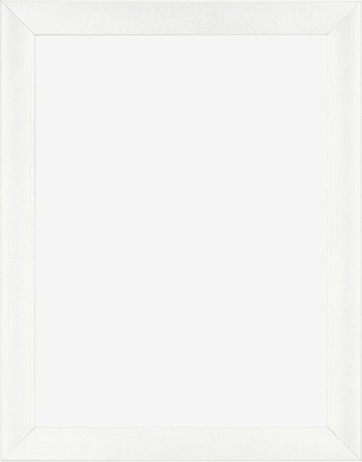 yd. Your Decoration - Bilderrahmen 75x100 cm - Weiss Gemasert - Bilderrahmen aus MDF mit Acrylglas -