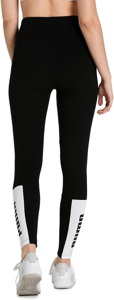 PUMA Damen Pants Power Colourblock Leggings Damen L Black