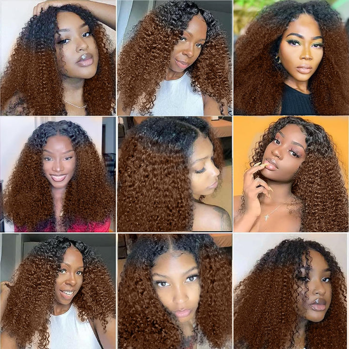 Hight Light V Part Wig Human Hair for Women 10A Upgraded U part Wig Human Hair Beginner Friendly 150